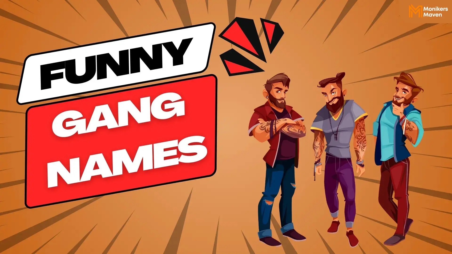 500 Funny Gang Names Cool Ideas