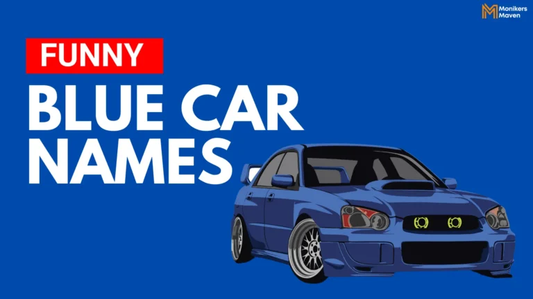490+ Funny Blue Car Names [Tending Ideas]
